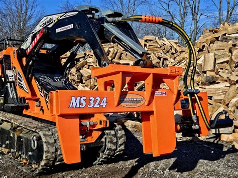 eastonmade wood splitter for skid steer|easton made log splitters prices.